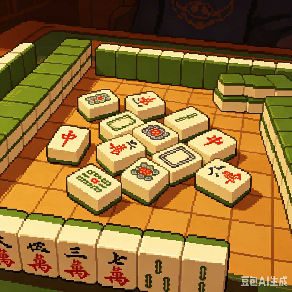 custom logo mahjong tiles